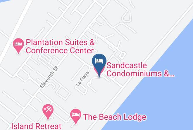 Nueces - Sandcastle Condominiums & Event Center Maps