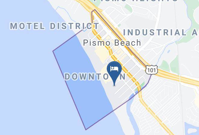 San Luis Obispo - Sandcastle Hotel On The Beach Maps