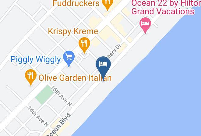 Horry - Sandcastle Oceanfront Resort Maps