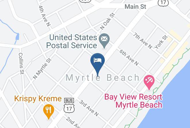 Horry - Sandcastle Resort South Beach Maps