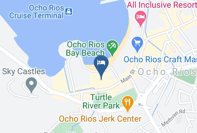 Saint Ann - Sandcastles Resort Ocho Rios Maps