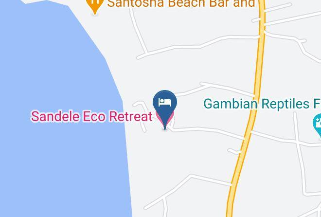 Kombo South - Sandele Eco Retreat Maps
