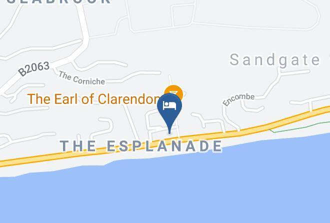 Sandgate Hotel Restaurant & Lounge Map