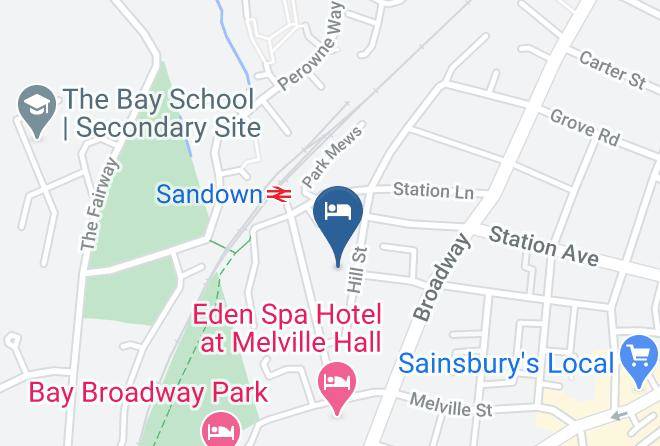 Isle Of Wight - Sandhill Hotel Maps