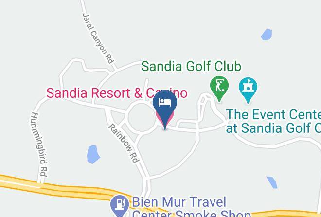 Bernalillo - Sandia Resort & Casino Maps