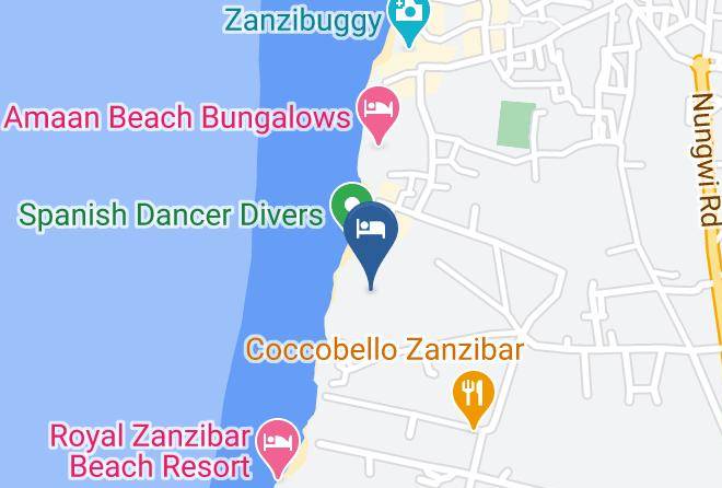 Zansibar North Central - Sandies Baobab Zanzibar Maps