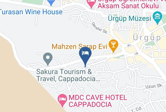 Urgup - Sandik Cave Hotel Maps