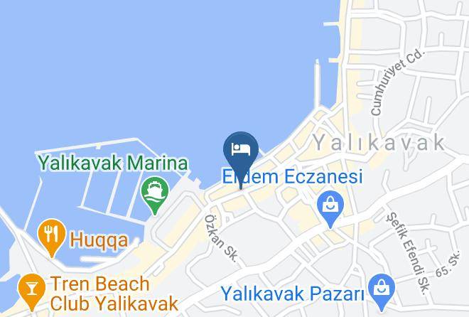 Bodrum - Sandima Butik Hotel Bodrum Maps