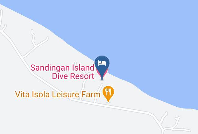 Bohol - Sandingan Island Dive Resort Maps