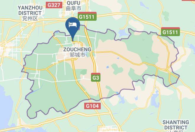 Jining - Sandingli Hotel Maps