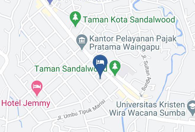 Sumba Timur - Sandlewood Hotel Maps