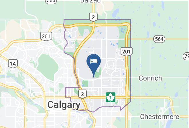 Division 6 - Sandman Hotel Calgary Airport Maps