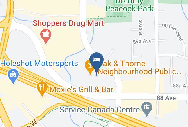 Greater Vancouver - Sandman Hotel Langley Maps