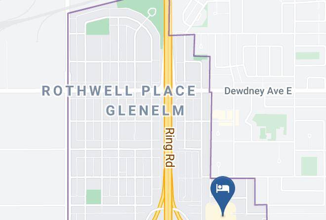 Sandman Hotel & Suites Regina Map