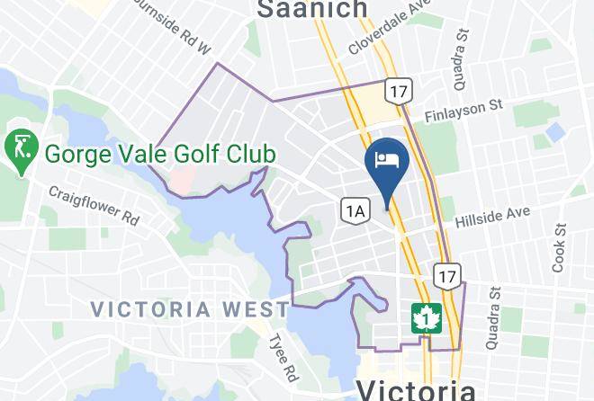 Capital - Sandman Hotel Victoria Maps