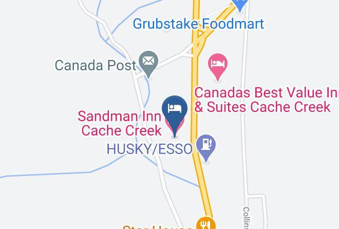Thompson Nicola - Sandman Inn Cache Creek Maps