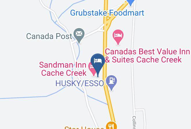 Thompson Nicola - Sandman Inn Cache Creek Maps