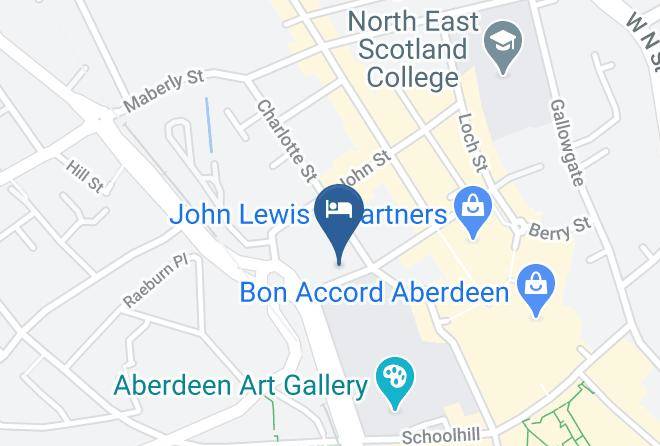 Aberdeen City - Sandman Signature Aberdeen Hotel Maps