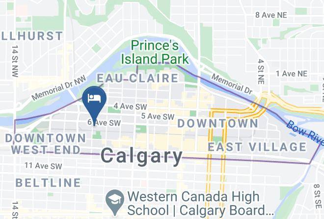 Division 6 - Sandman Signature Calgary Downtown Hotel Maps