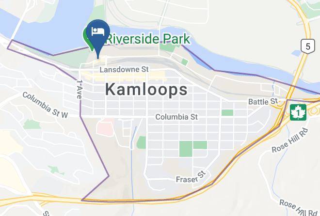Thompson Nicola - Sandman Signature Kamloops Hotel Maps