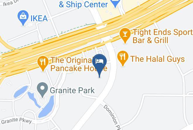 Sandman Signature Plano Frisco Hotel Map