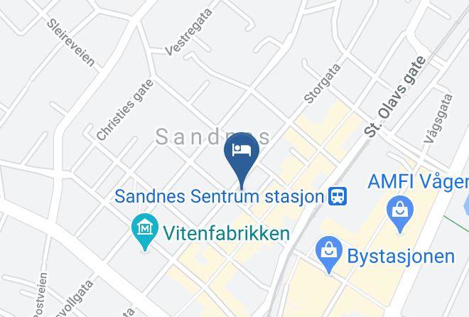 Sandnes - Sandnes Vandrerhjem Maps