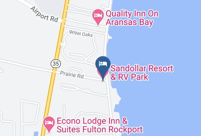 Aransas - Sandollar Resort & Rv Park Maps