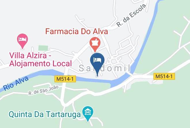 Seia - Sandomil River Beach Nest Maps