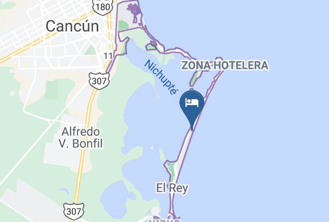 Benito Juarez - Sandos Cancun Maps
