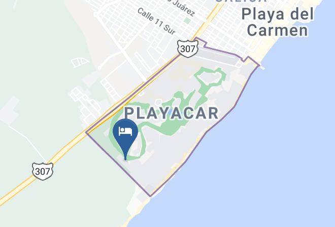 Solidaridad - Sandos Playacar Maps