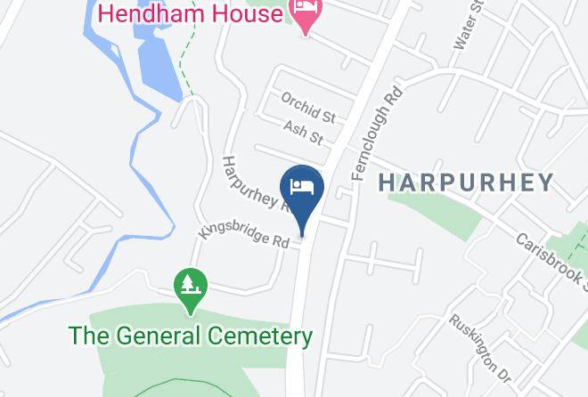 Greater Manchester - Sandown Hotel Maps