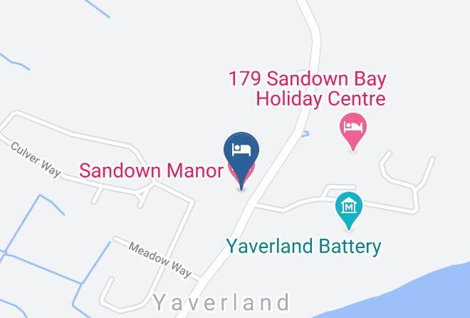 Sandown Manor Map