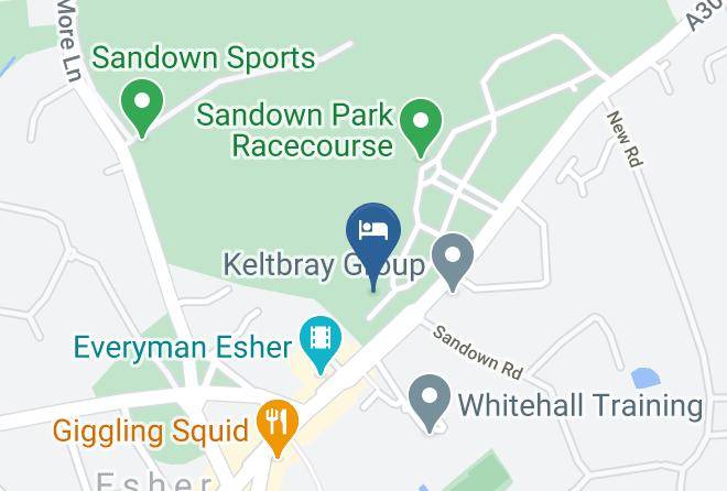 Surrey - Sandown Park Lodge Maps