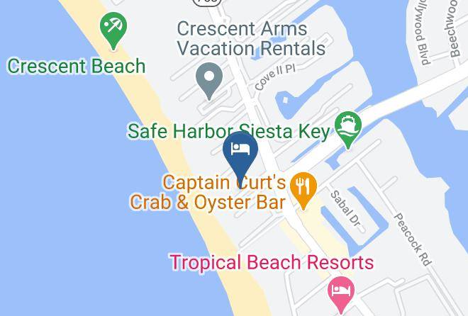 Sarasota - Sandpiper Beach Club Maps