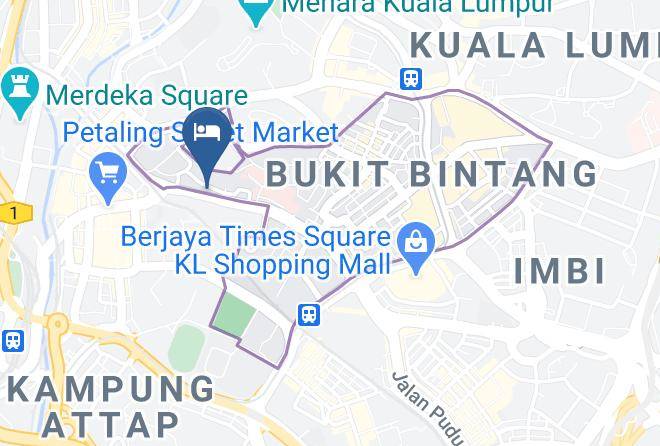 Kuala Lumpur - Hotel 99 Chinatown Kuala Lumpur Maps