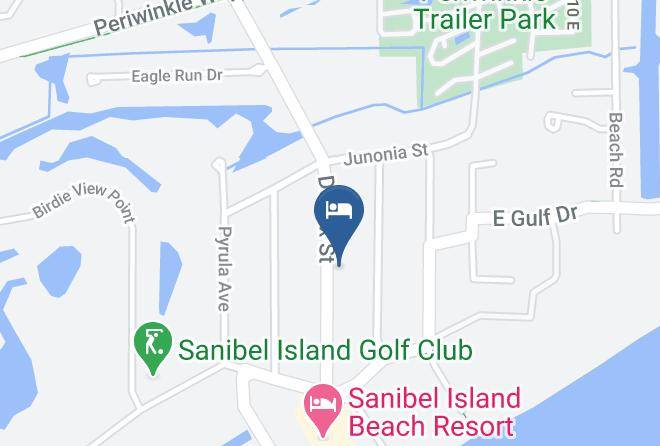 Sandpiper Inn Sanibel Map