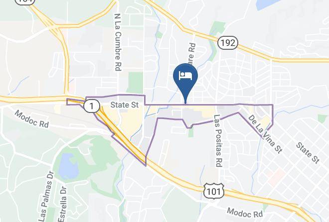 Santa Barbara - Sandpiper Lodge Maps