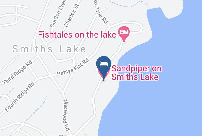 Mid Coast - Sandpiper On Smiths Lake Maps