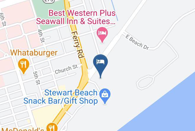 Galveston - Sandpiper Rv Resort Maps