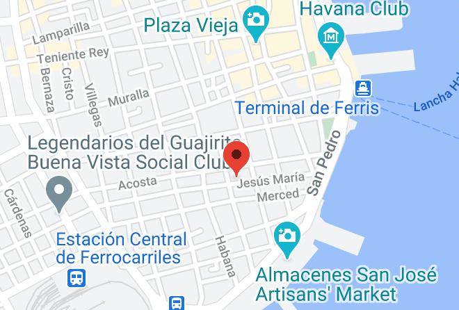 La Habana Vieja - Sandra Habana Vieja Maps