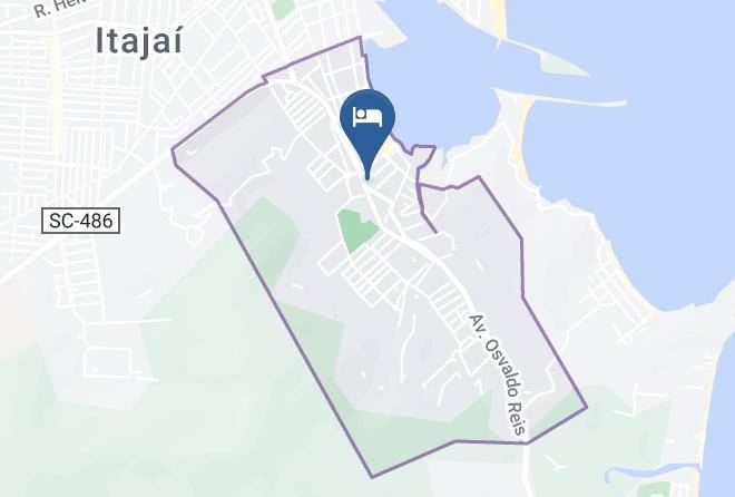 Itajai - Sandri Palace Hotel Itajai Maps