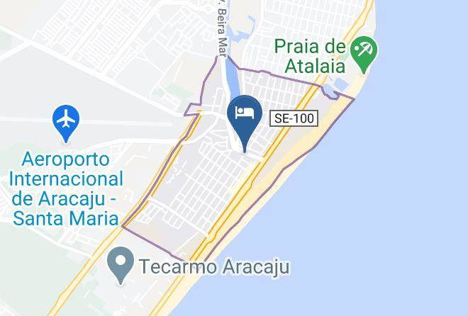 Aracaju - Sandrin Praia Hotel Maps