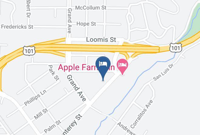 San Luis Obispo - Sands Inn & Suites Maps