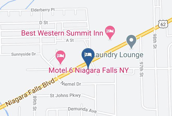 Niagara - Sands Motel Niagara Falls Maps
