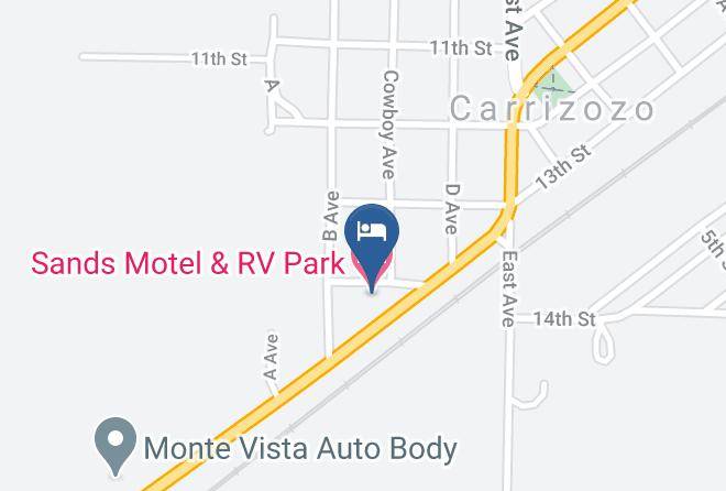 Lincoln - Sands Motel & Rv Park Maps