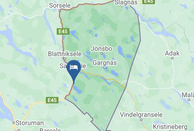 Sorsele - Sandsjogarden Holiday Resort I Sandsjo Ab Maps