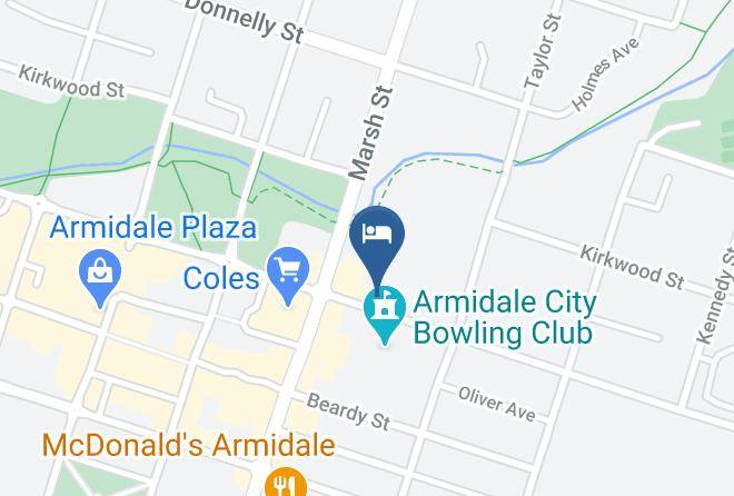 Armidale Regional - Sandstock Motor Inn Maps