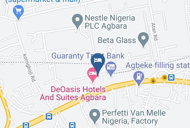 Ado Odoota - Sandton Gold Hotels Agbara Maps