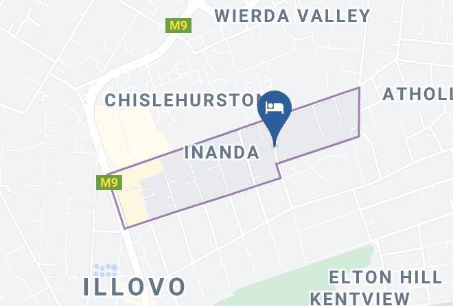 City Of Johannesburg - Sandton Lodge Inanda Maps