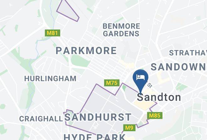 City Of Johannesburg - Sandton Sun Maps